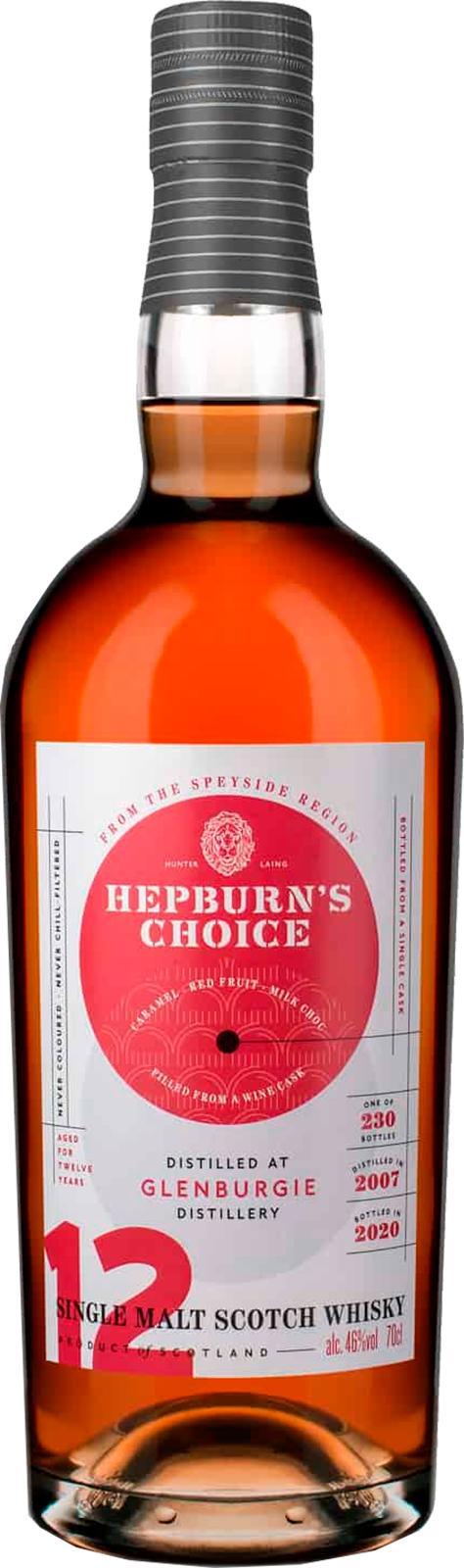 Glenburgie 2007 HL  Hepburn's Choice