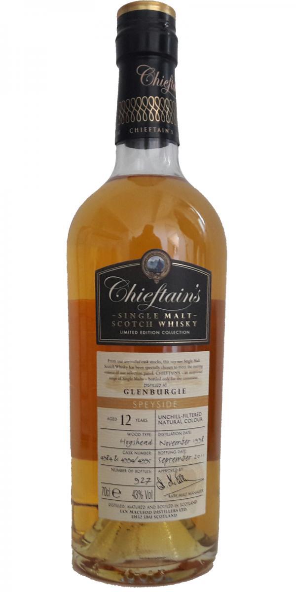 Glenburgie 1998 IM  Chieftain's Choice