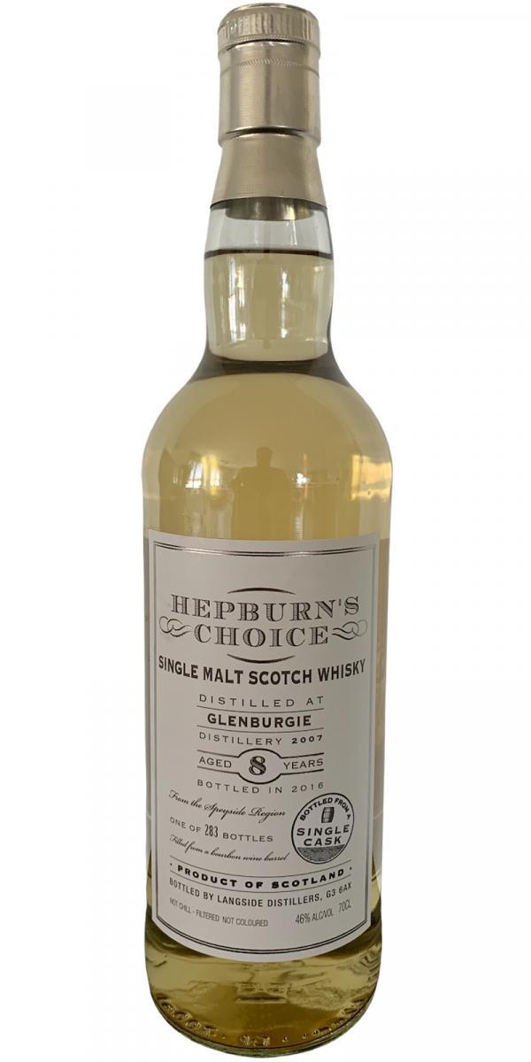 Glenburgie 2007 LsD  Hepburn's Choice