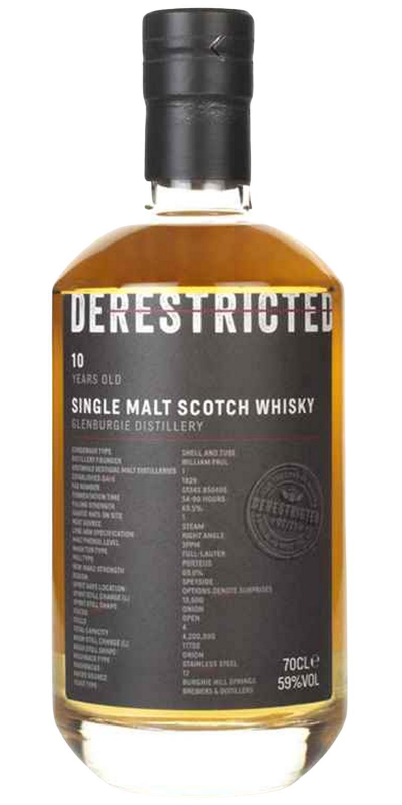 Glenburgie 10-year-old MoM  Derestricted