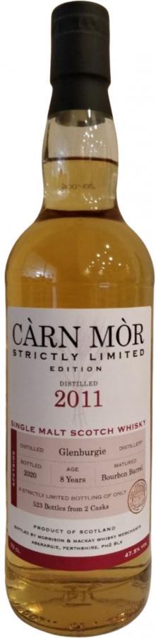 Glenburgie 2011 MMcK  Càrn Mòr - Strictly Limited Edition