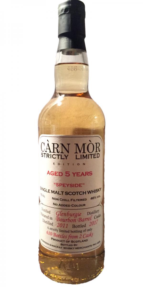 Glenburgie 2011 MMcK  Càrn Mòr - Strictly Limited Edition