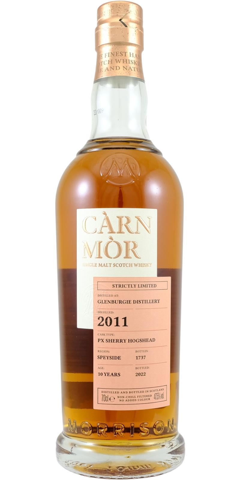 Glenburgie 2011 MSWD  Càrn Mòr - Strictly Limited