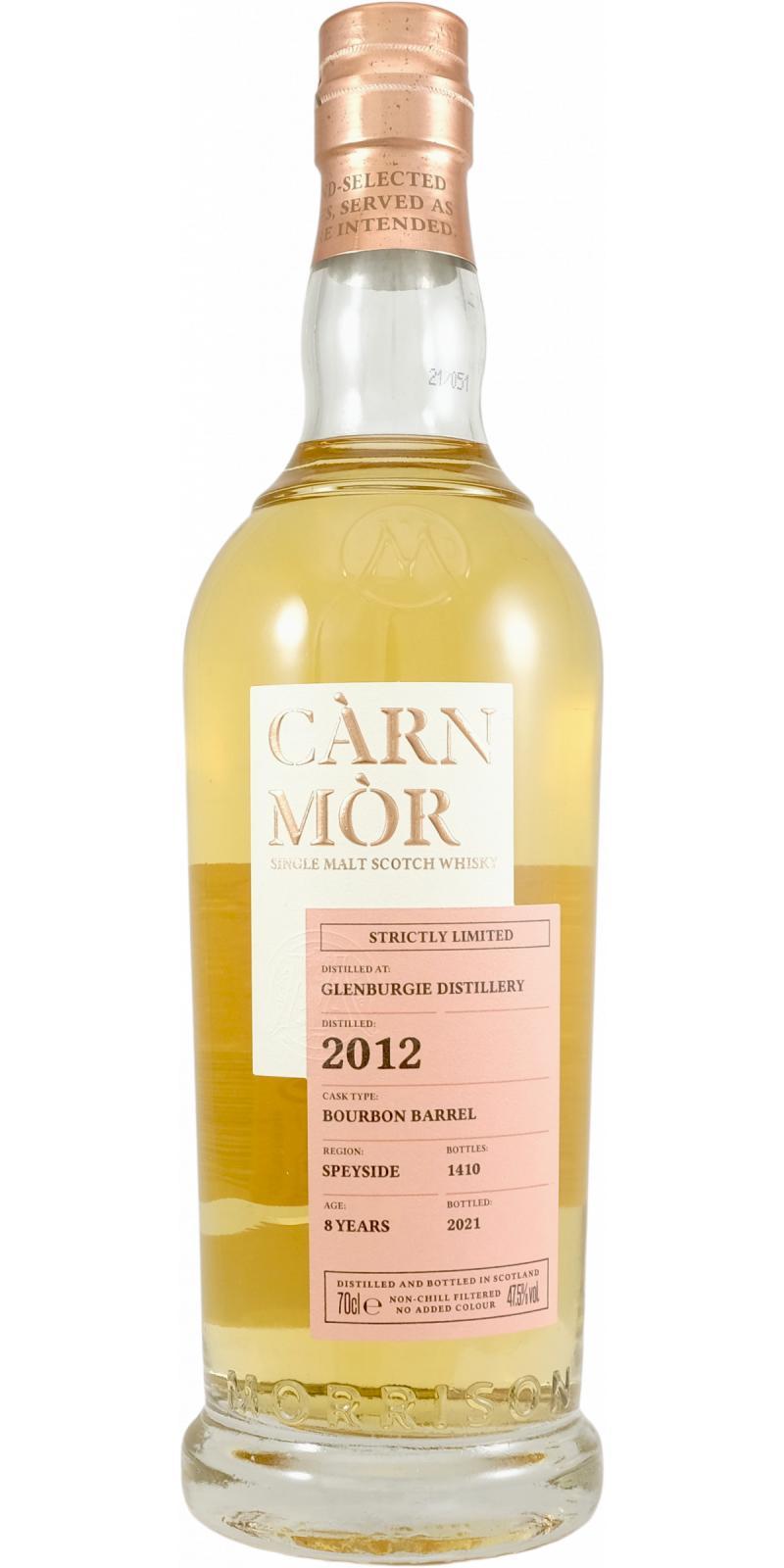 Glenburgie 2012 MSWD  Càrn Mòr - Strictly Limited