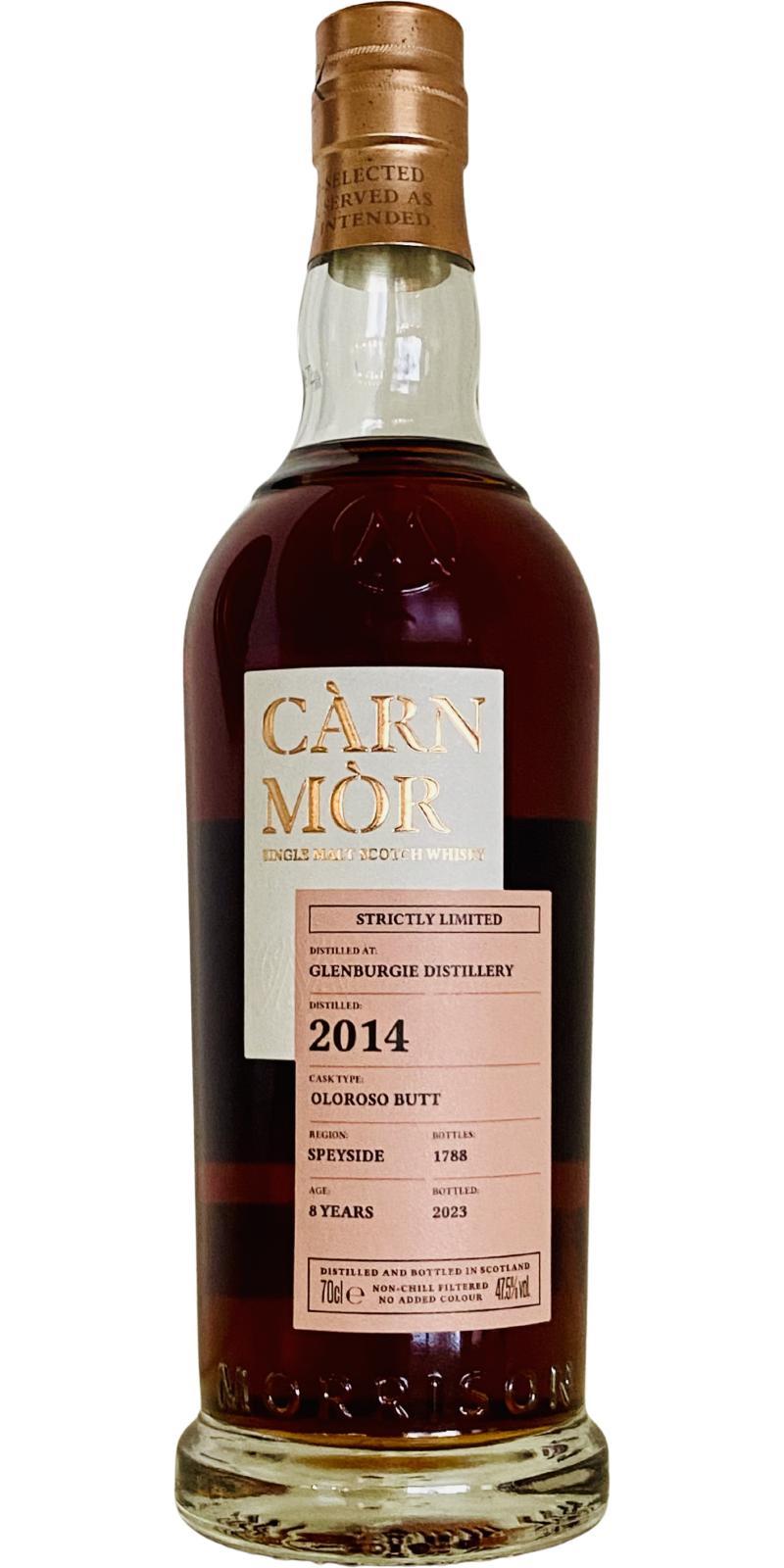 Glenburgie 2014 MSWD  Càrn Mòr - Strictly Limited