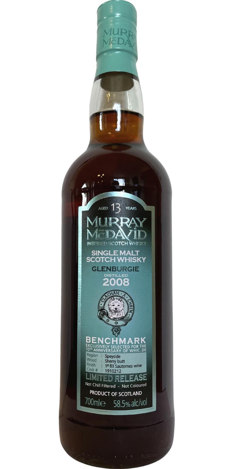 Glenburgie 2008 MM  Benchmark - Limited Release