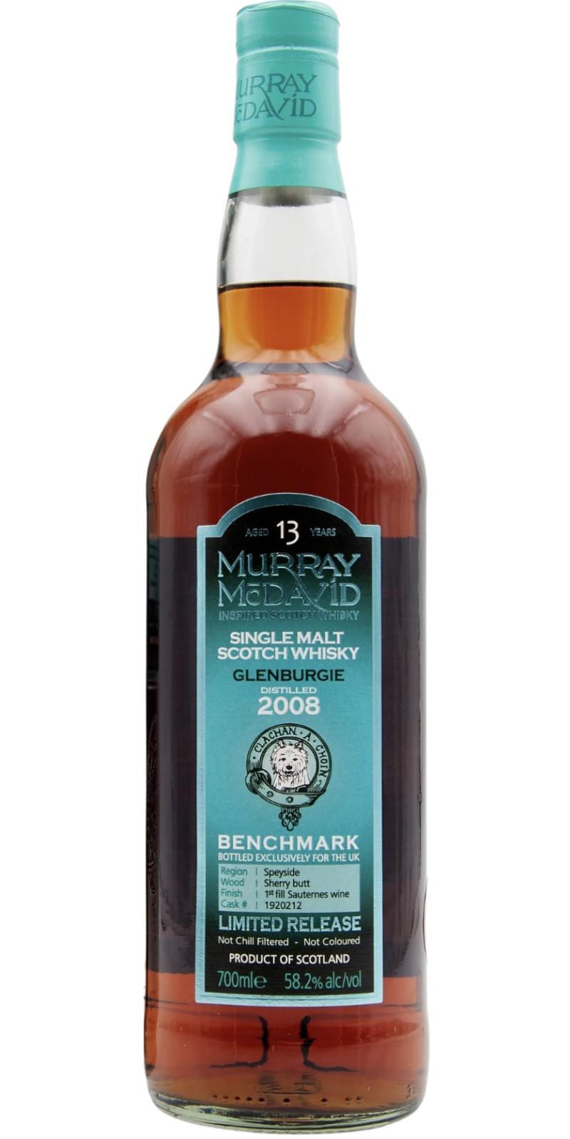 Glenburgie 2008 MM  Benchmark - Limited Release