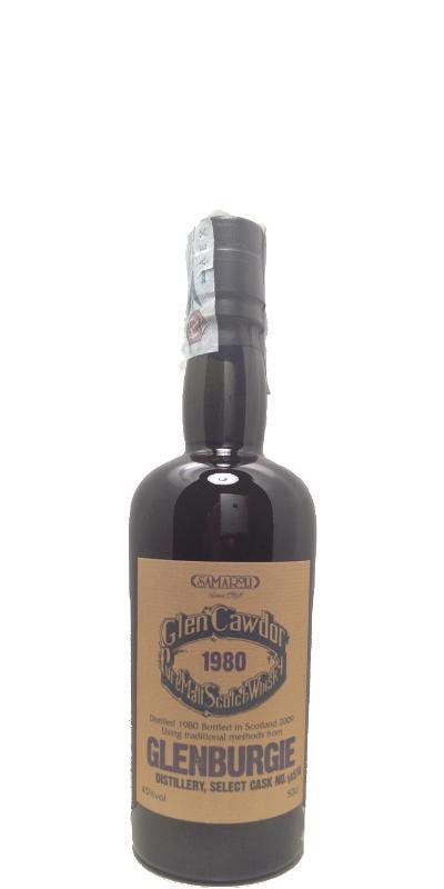 Glenburgie 1980 Sa  Glen Cawdor
