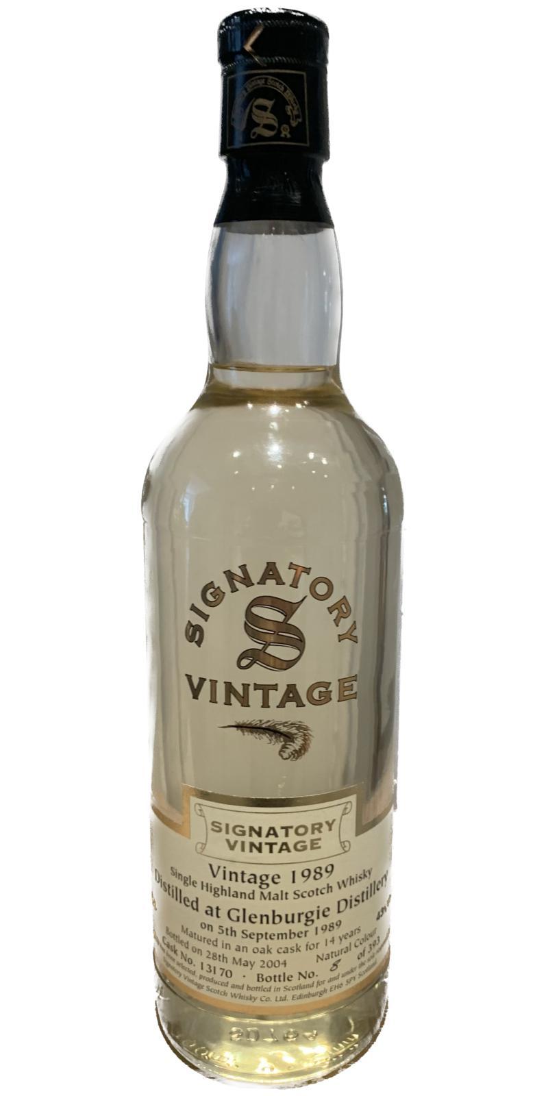 Glenburgie 1989 SV  Vintage Collection