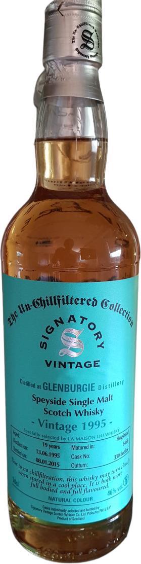 Glenburgie 1995 SV  The Un-Chillfiltered Collection