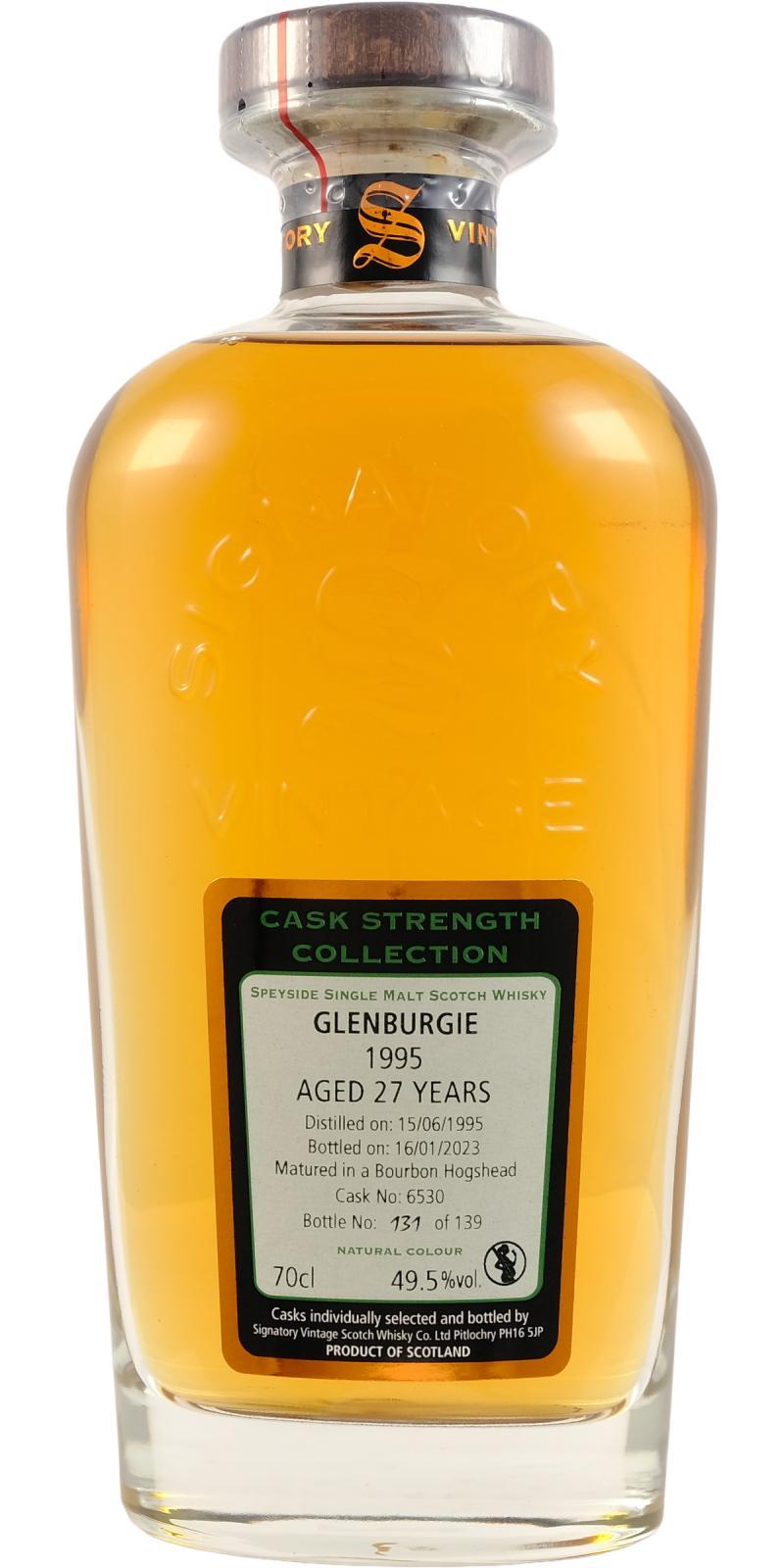 Glenburgie 1995 SV  Cask Strength Collection