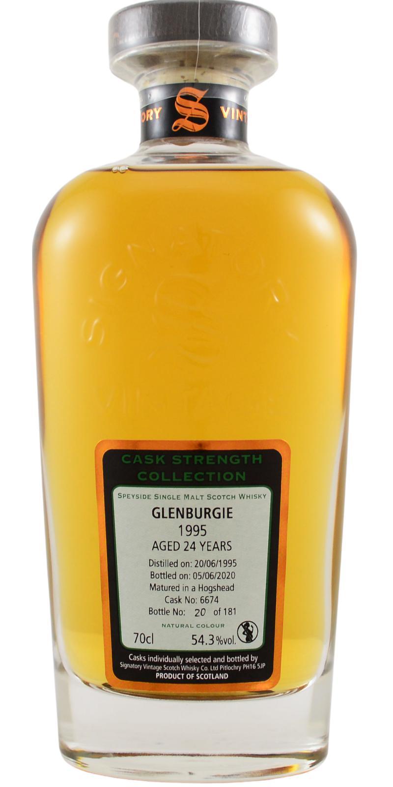 Glenburgie 1995 SV  Cask Strength Collection
