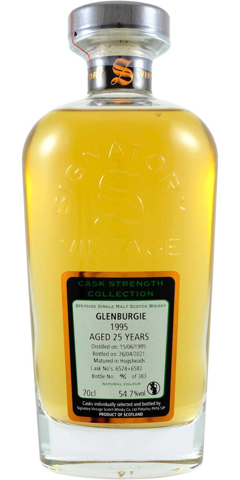 Glenburgie 1995 SV  Cask Strength Collection