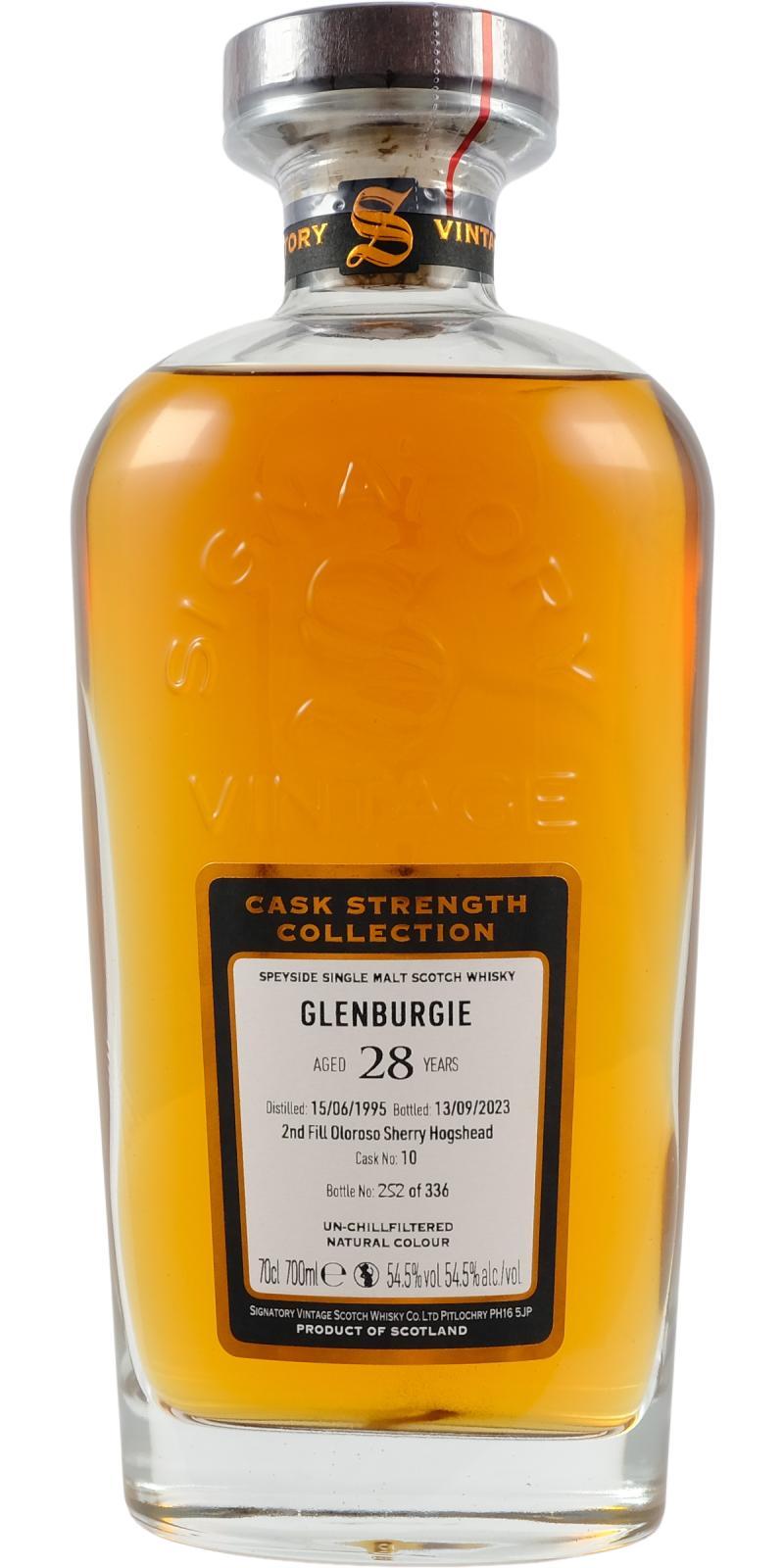 Glenburgie 1995 SV  Cask Strength Collection
