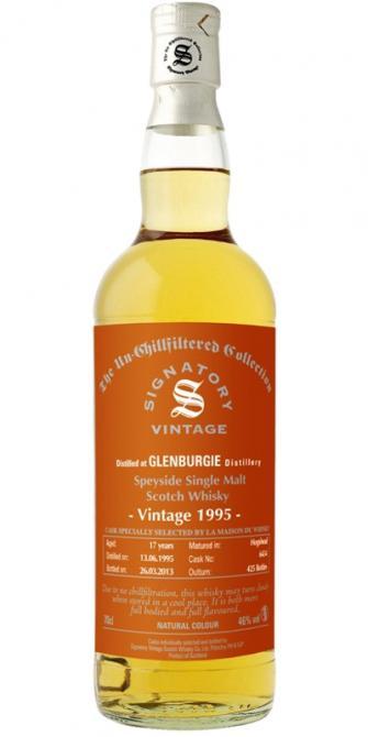 Glenburgie 1995 SV  The Un-Chillfiltered Collection - LMDW