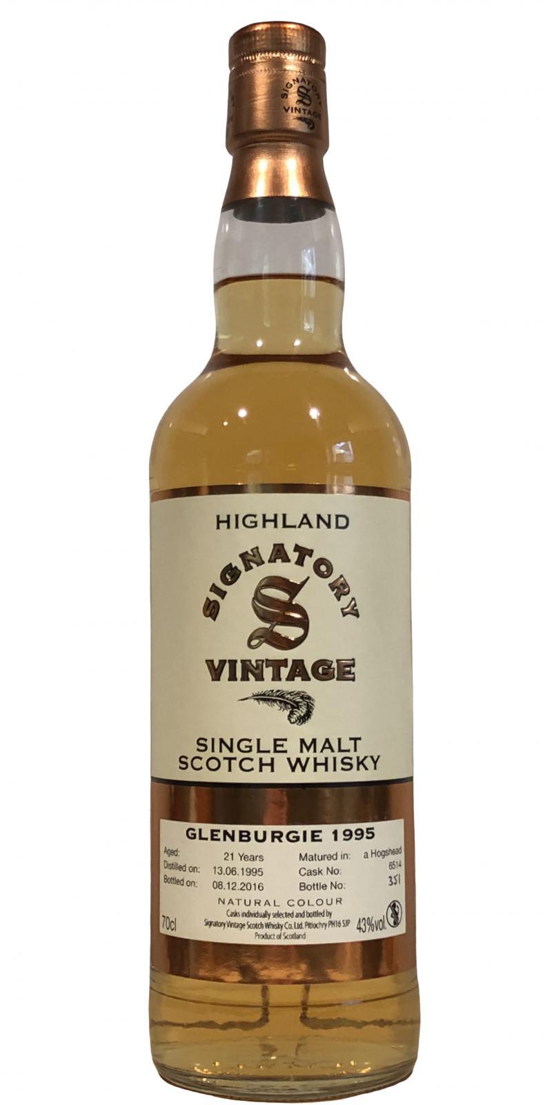 Glenburgie 1995 SV  Vintage Collection