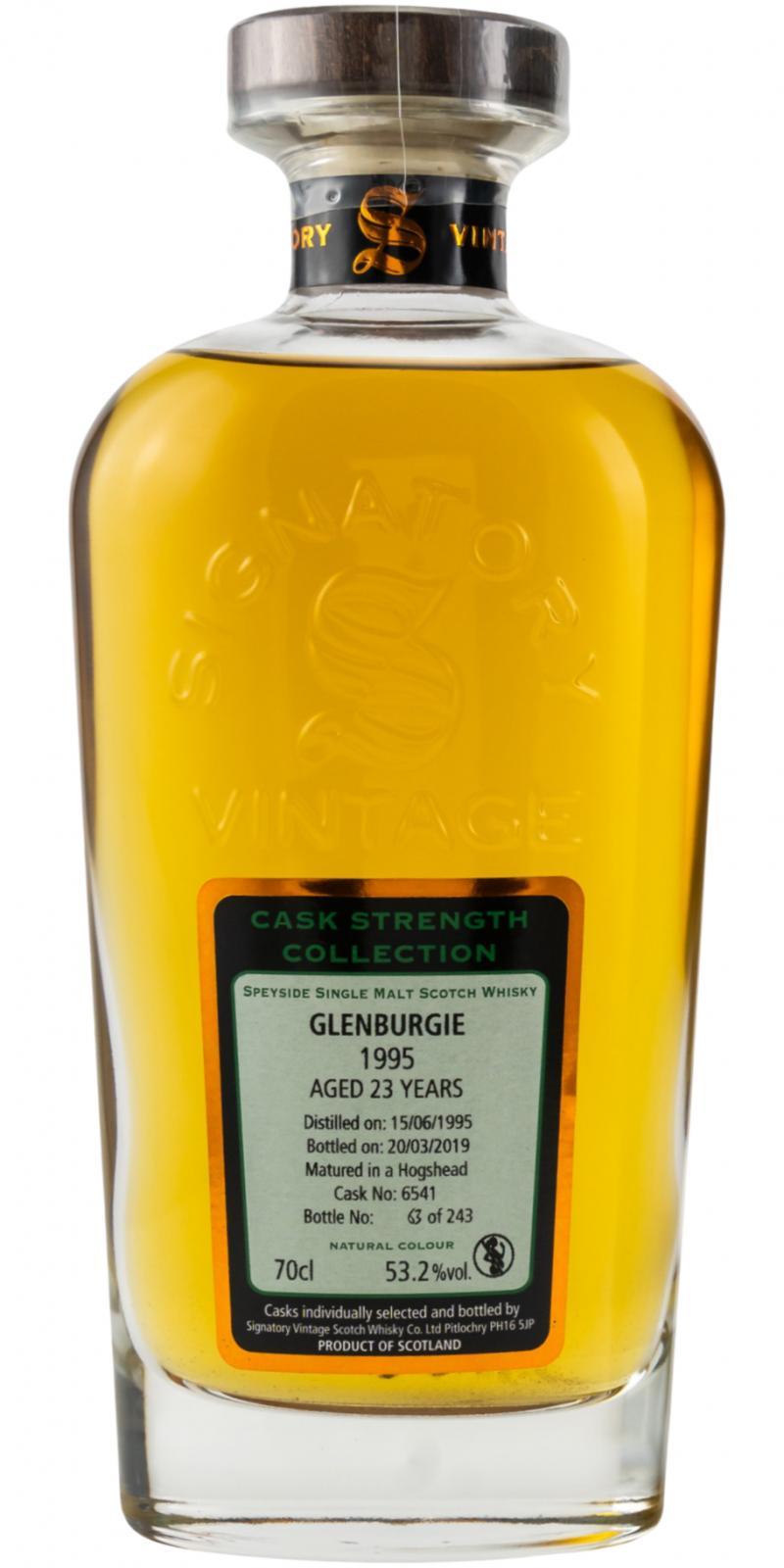 Glenburgie 1995 SV  Cask Strength Collection