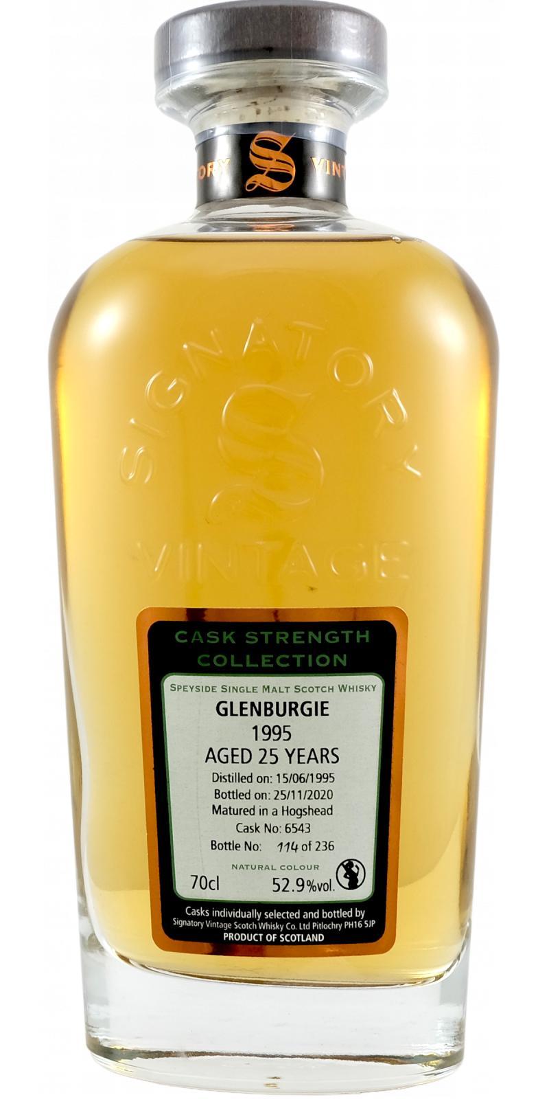 Glenburgie 1995 SV  Cask Strength Collection