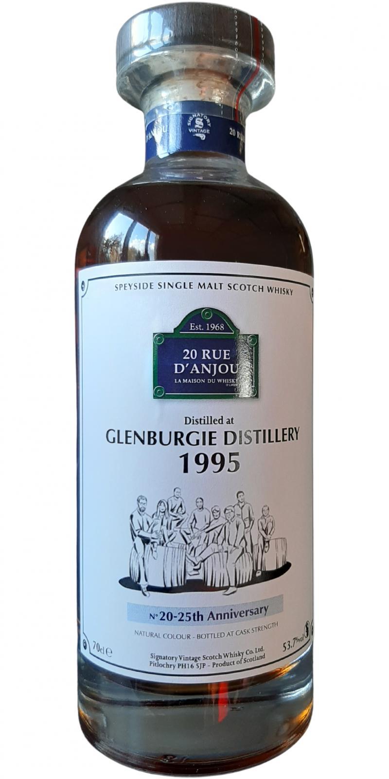 Glenburgie 1995 SV  20 Rue d'Anjou