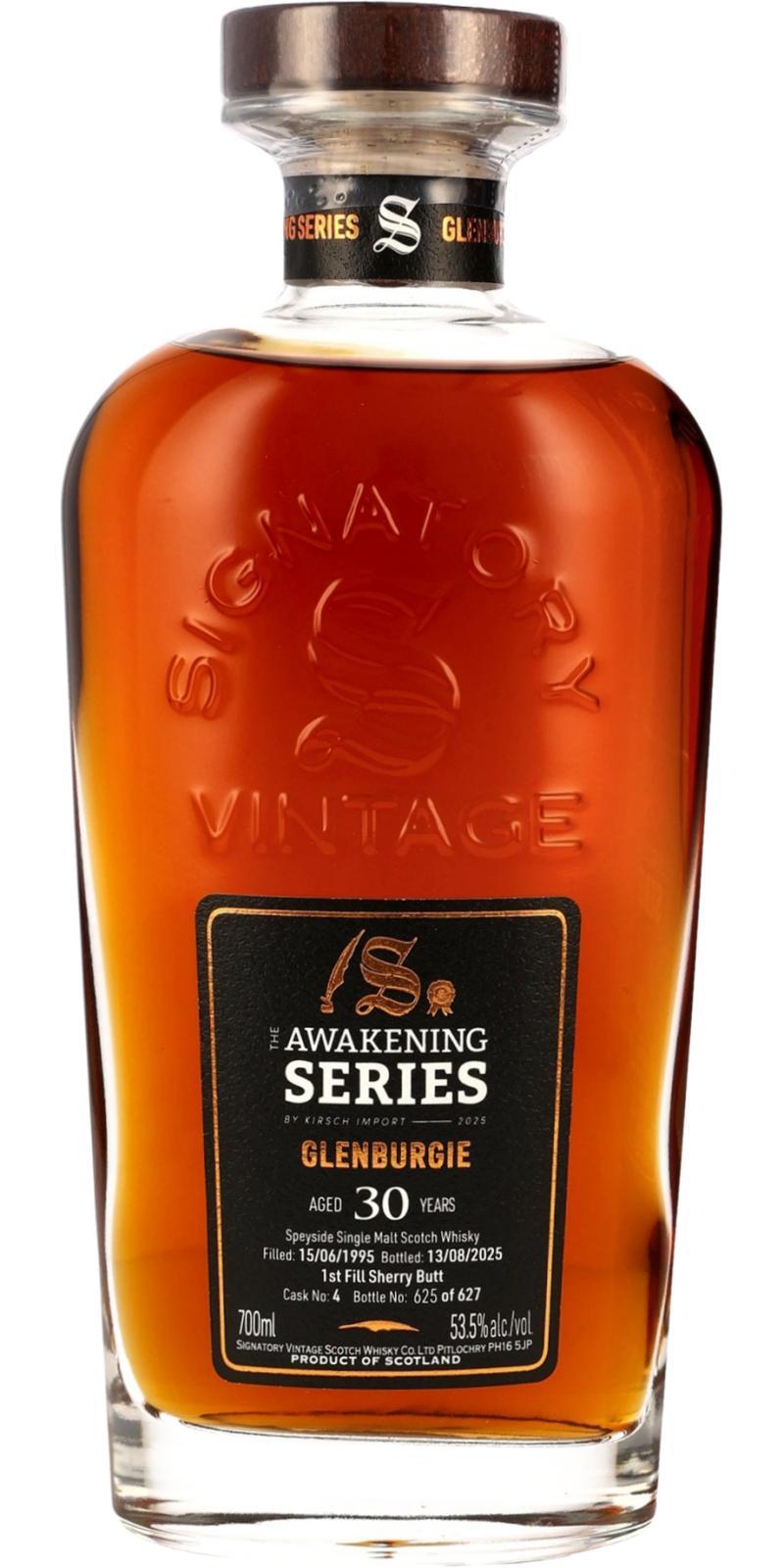 Glenburgie 1995 SV  The Awakening Series