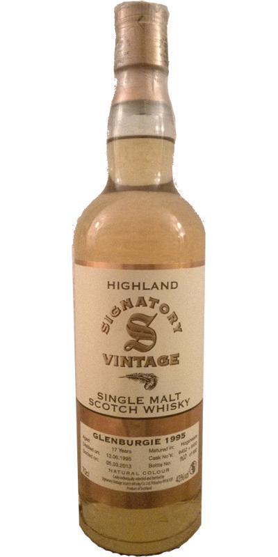 Glenburgie 1995 SV  Vintage Collection