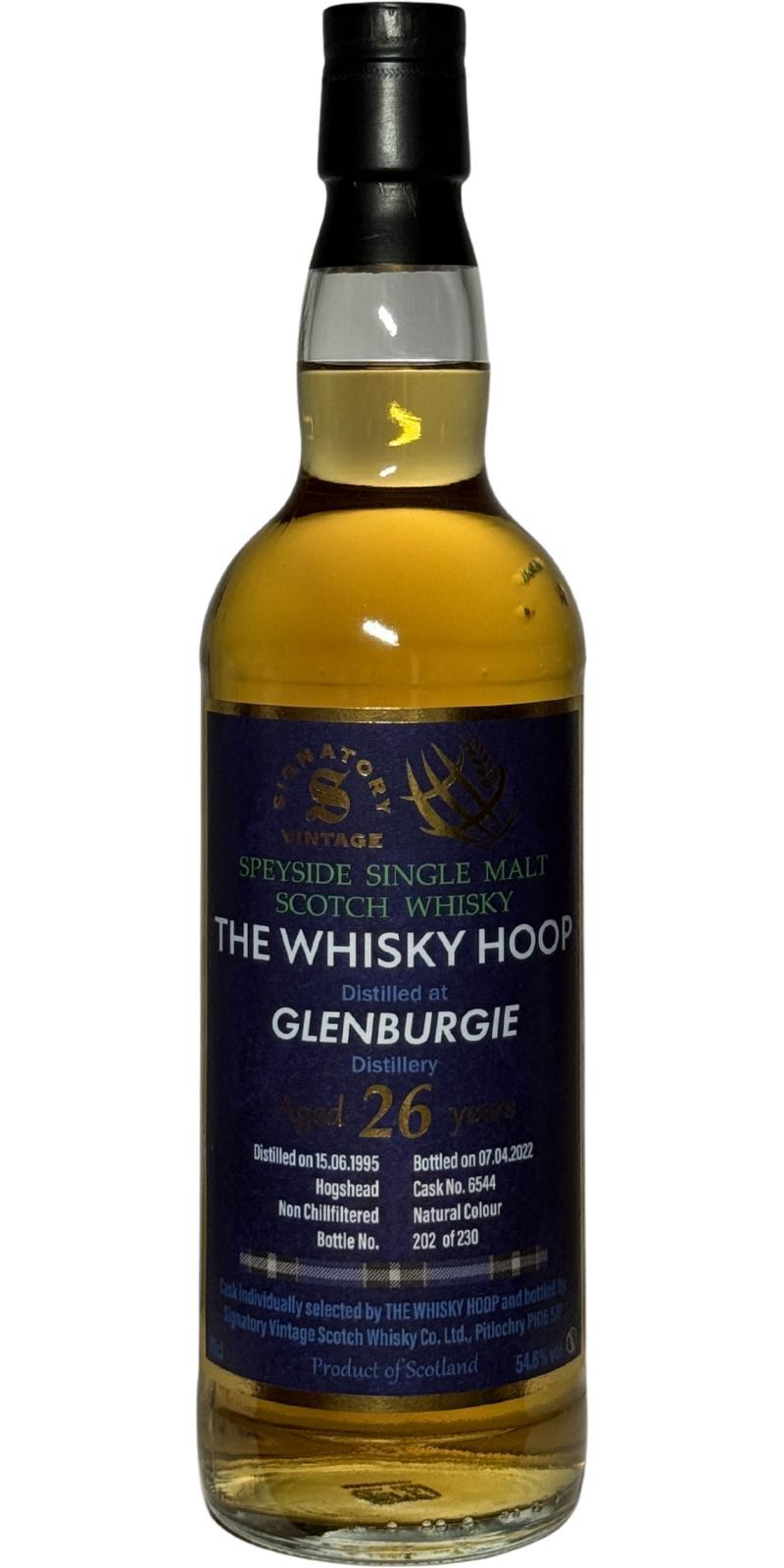 Glenburgie 1995 SV  The Whisky Hoop