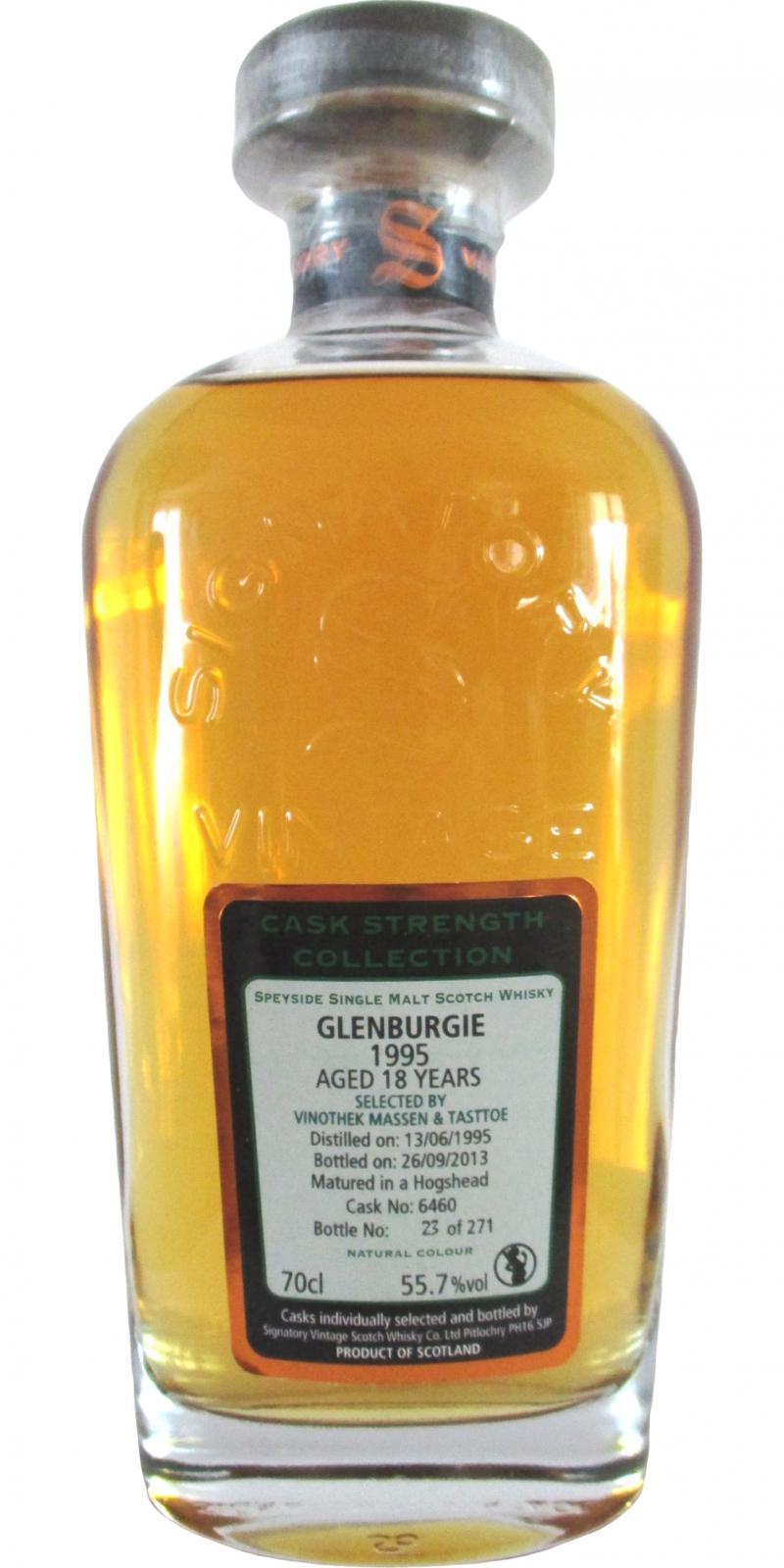 Glenburgie 1995 SV  Cask Strength Collection
