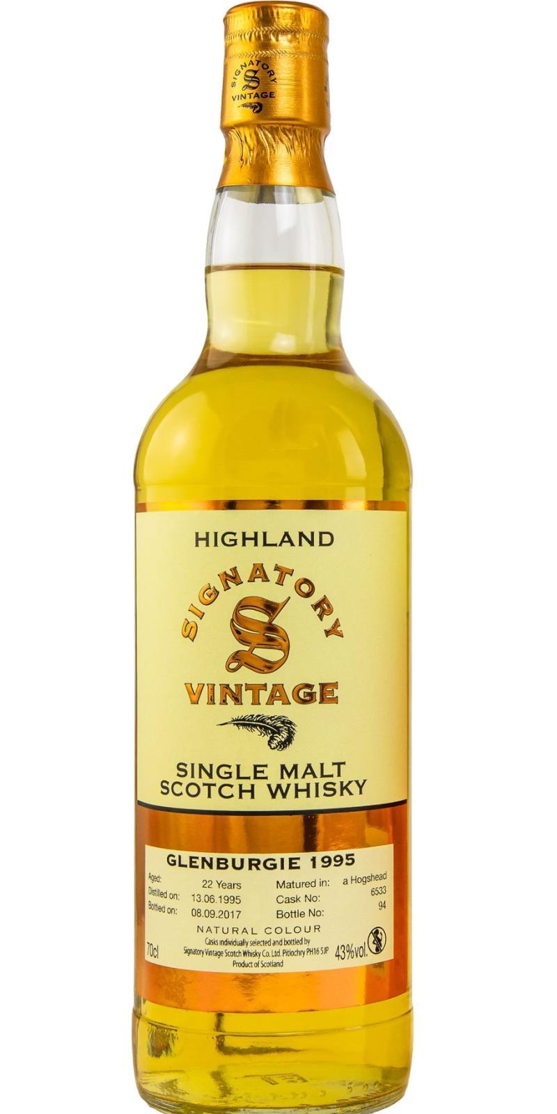 Glenburgie 1995 SV  Vintage Collection