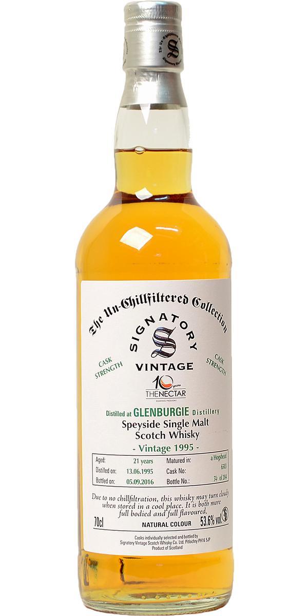 Glenburgie 1995 SV  The Un-Chillfiltered Collection - Cask Strength