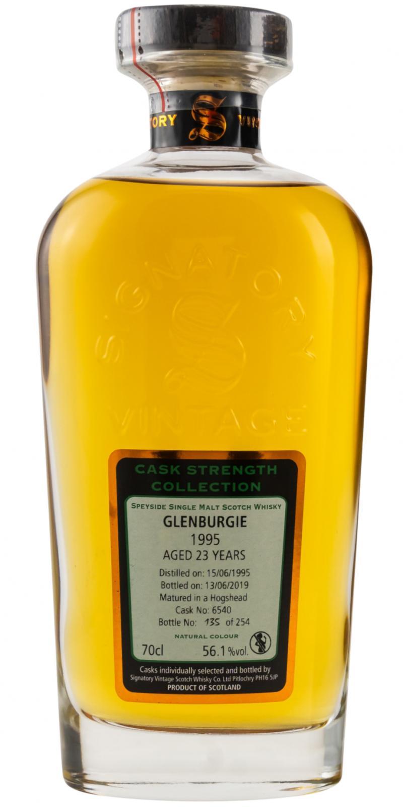 Glenburgie 1995 SV  Cask Strength Collection