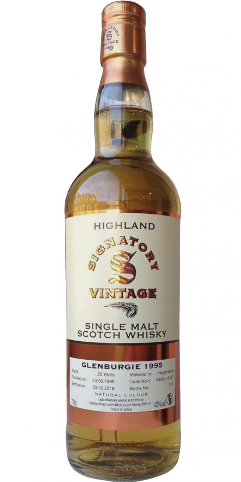 Glenburgie 1995 SV  Vintage Collection