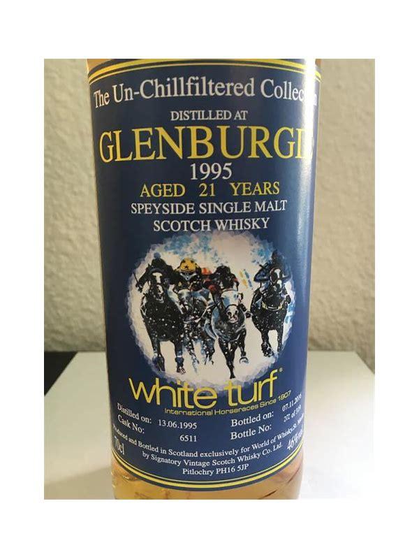 Glenburgie 1995 SV White Turf  The Un-Chillfiltered Collection
