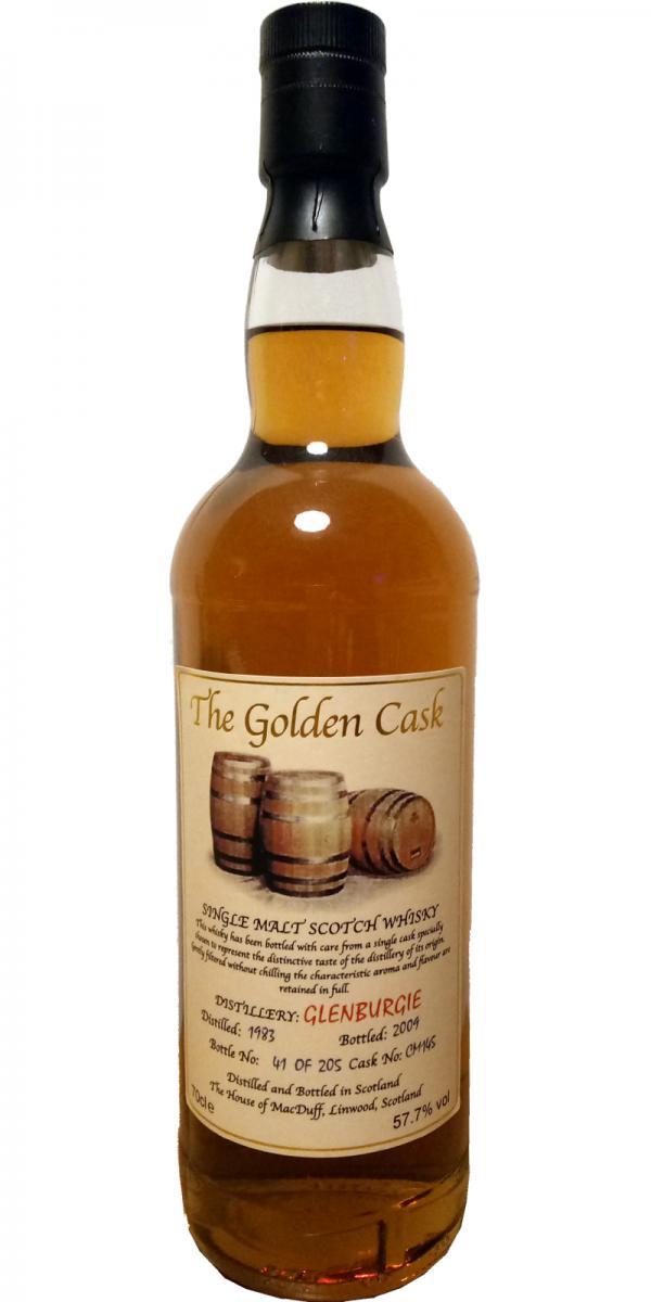 Glenburgie 1983 HMcD  The Golden Cask