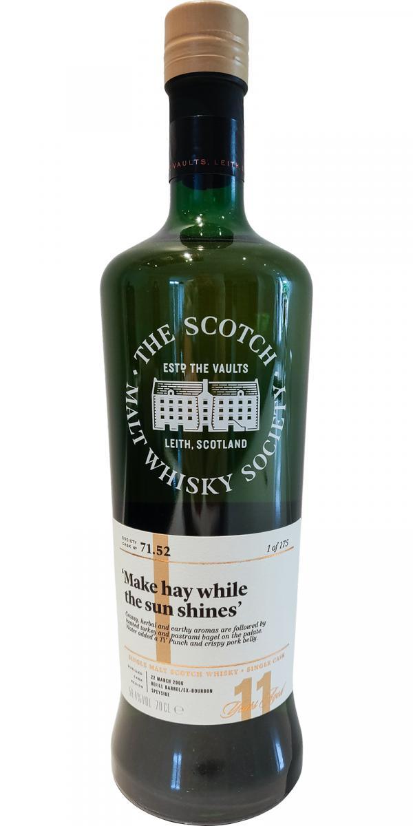 Glenburgie 2006 SMWS 71.52  'Make hay while the sun shines'
