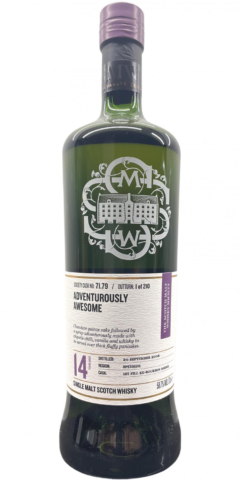 Glenburgie 2006 SMWS 71.79  Adventurously awesome