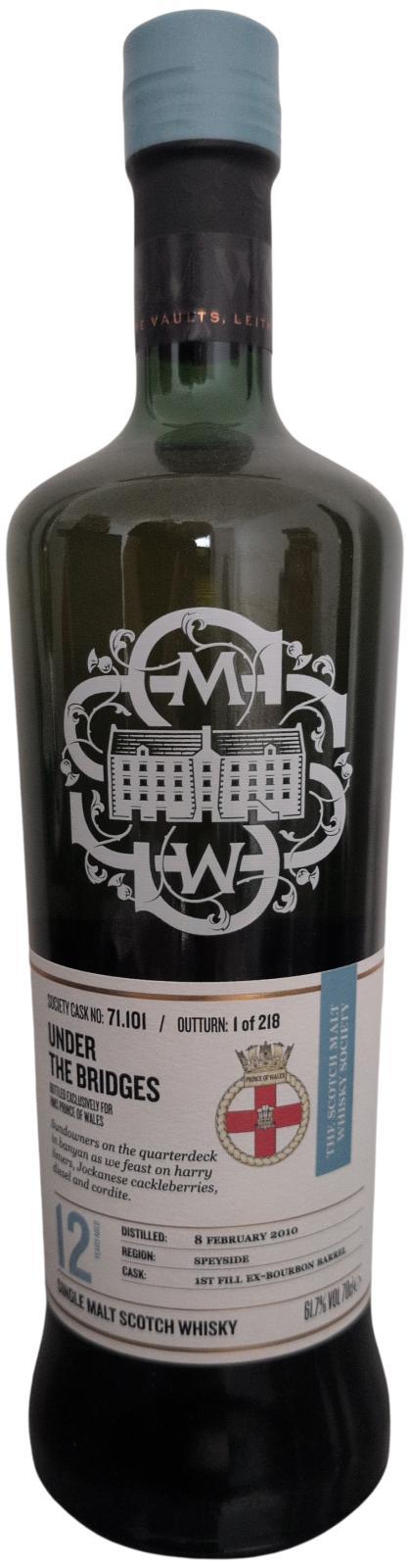 Glenburgie 2010 SMWS 71.101  Under the bridges