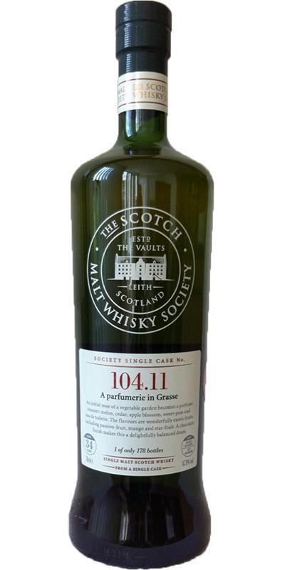 Glencraig 1974 SMWS 104.11  A parfumerie in Grasse