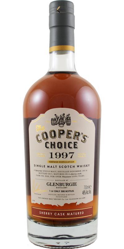 Glenburgie 1997 VM  The Cooper's Choice