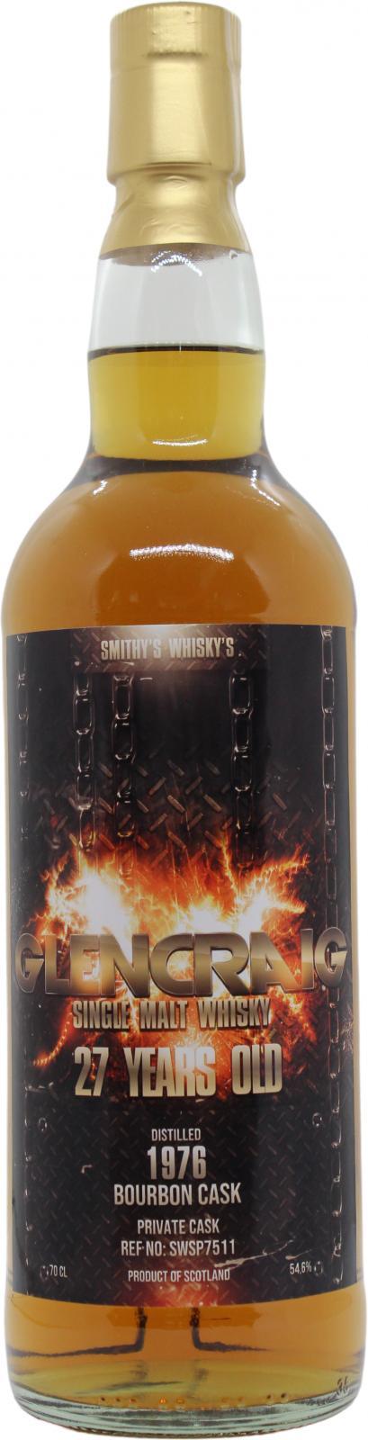 Glencraig 1976 UD  Smithy's Whisky