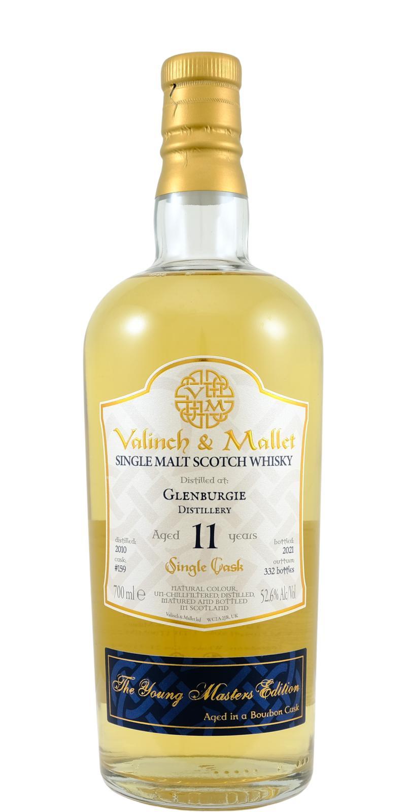 Glenburgie 2010 V&M  The Young Masters Edition