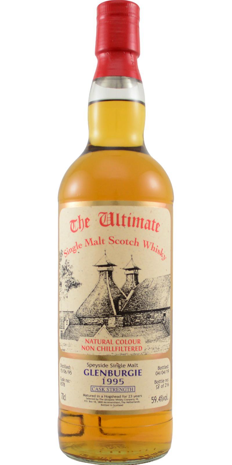 Glenburgie 1995 vW  The Ultimate - Cask Strength