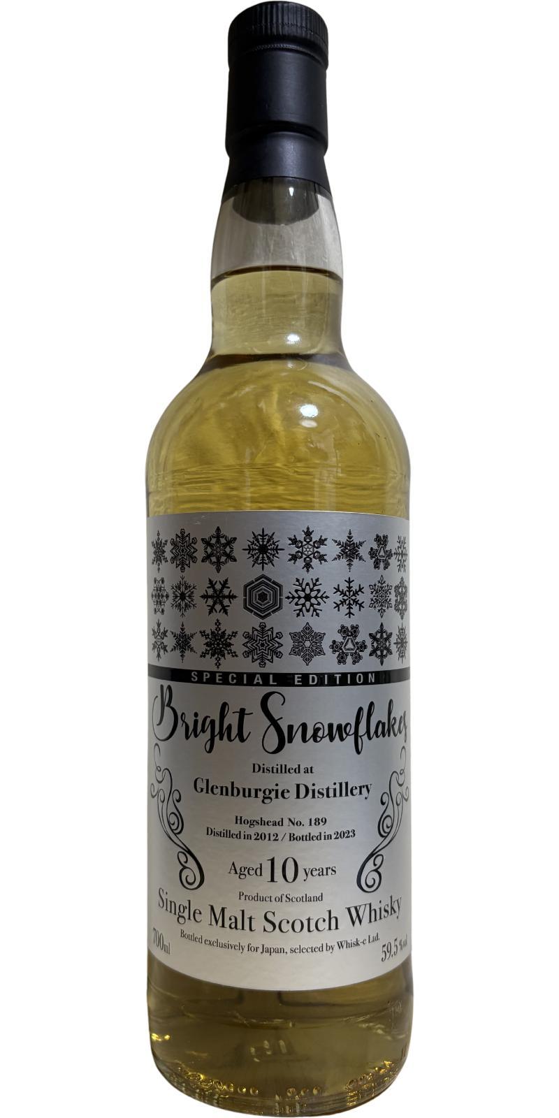 Glenburgie 2012 W-e  Bright Snowflakes