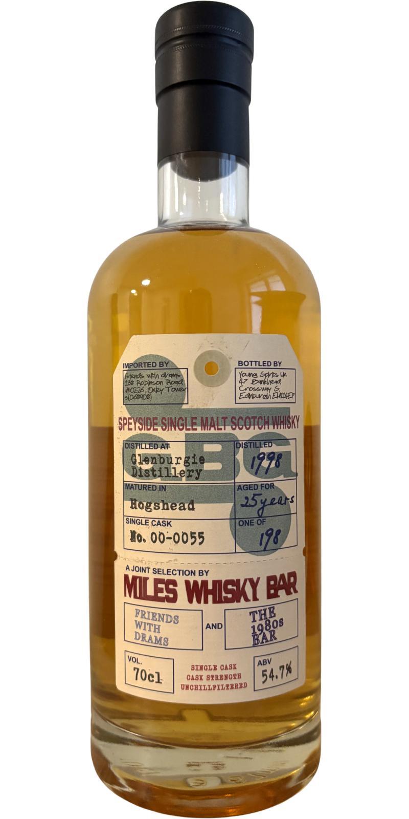 Glenburgie 1998 YoSp  A Joint Selection