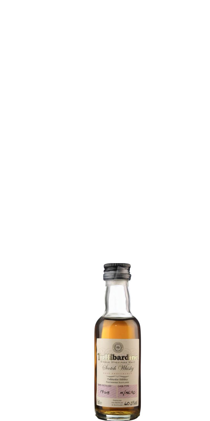 Tullibardine 1968 Miniature