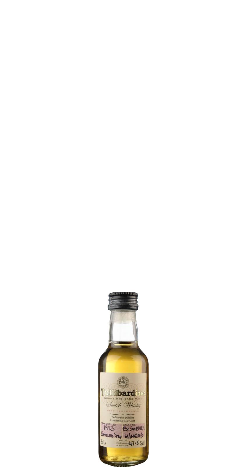 Tullibardine 1973 Miniature