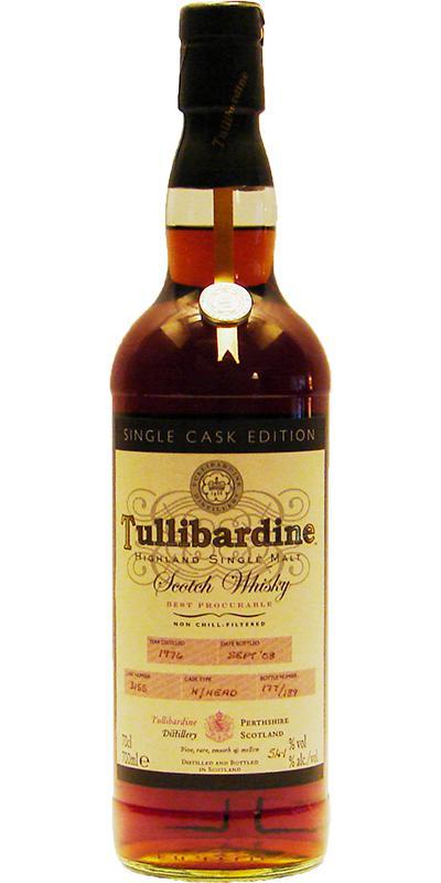 Tullibardine 1976 for The Whisky Fair