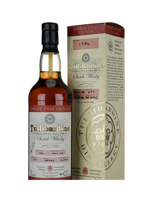 Tullibardine 1986 Single Cask Edition