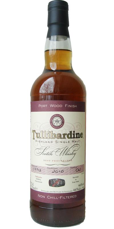 Tullibardine 1992 Port Wood Finish