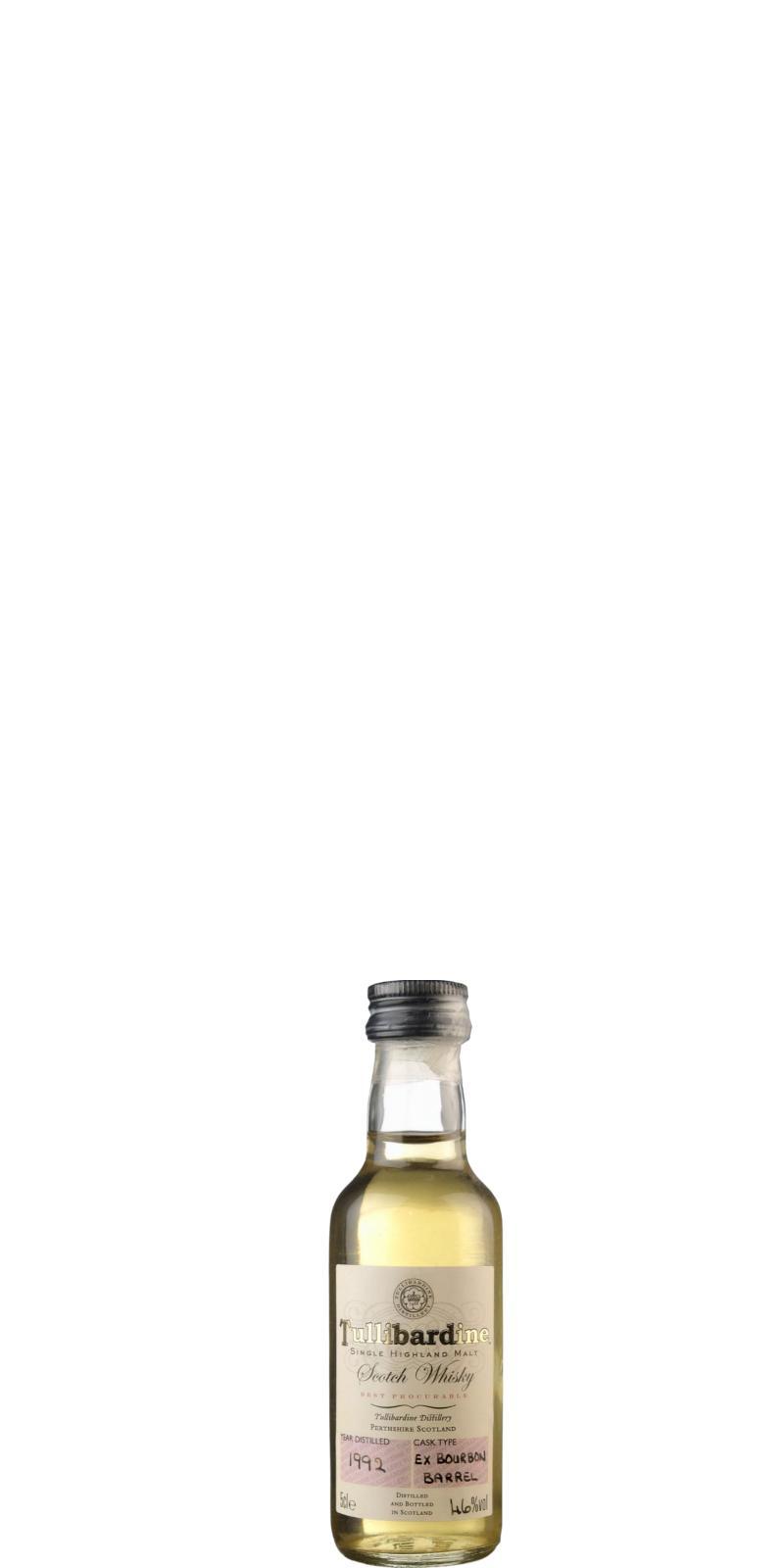 Tullibardine 1992 Miniature