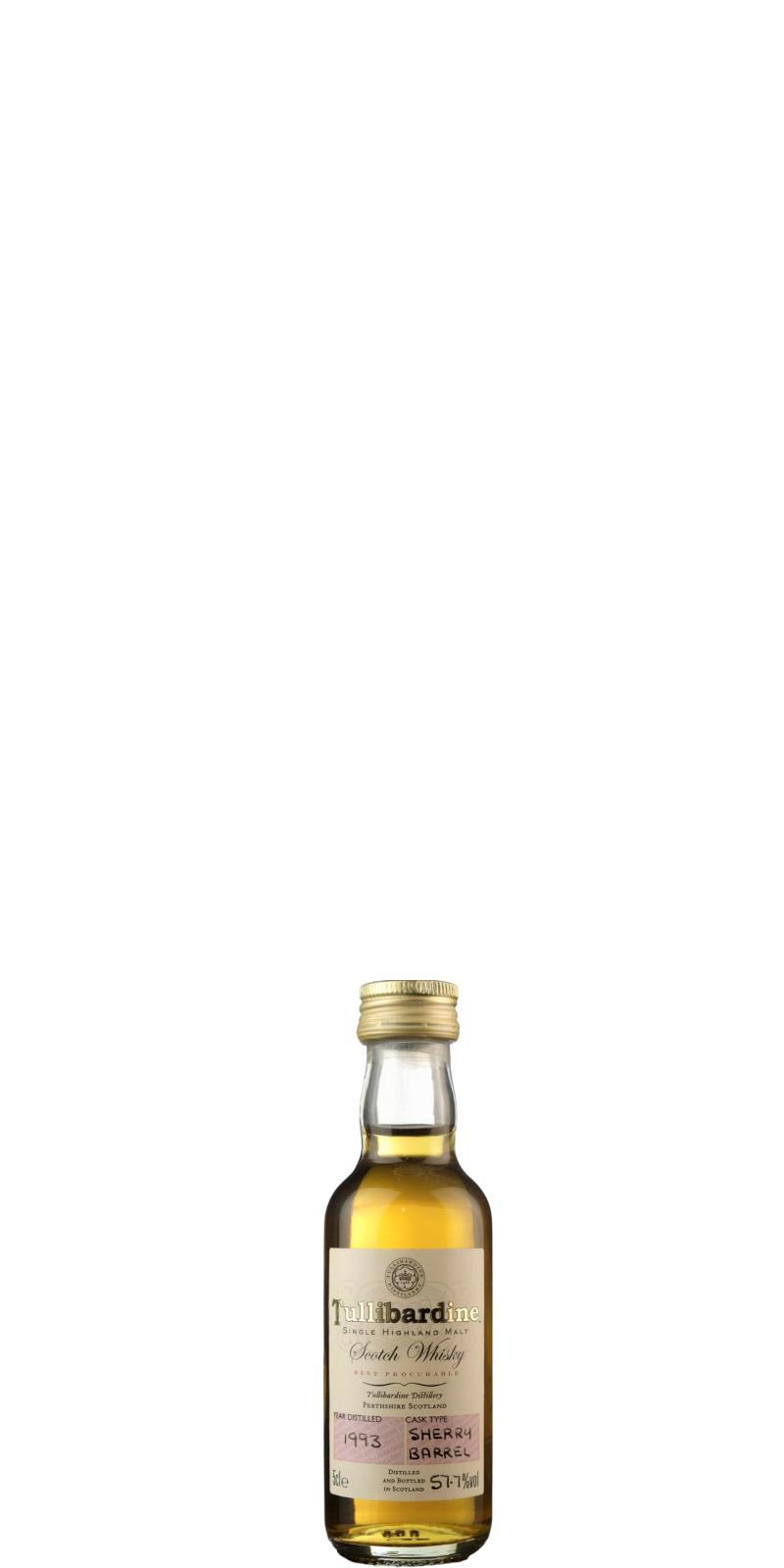 Tullibardine 1993 Miniature